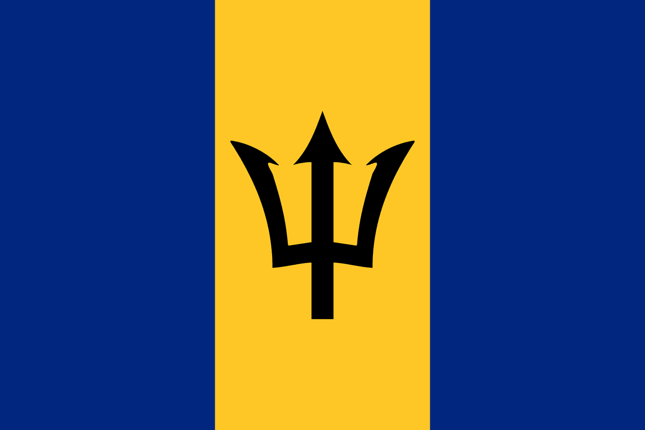 Barbados bayrağı