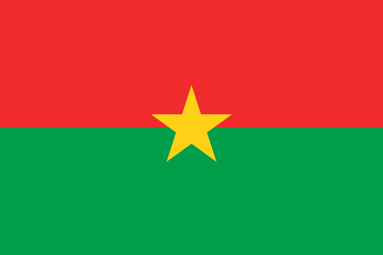 Burkina Faso bayrağı