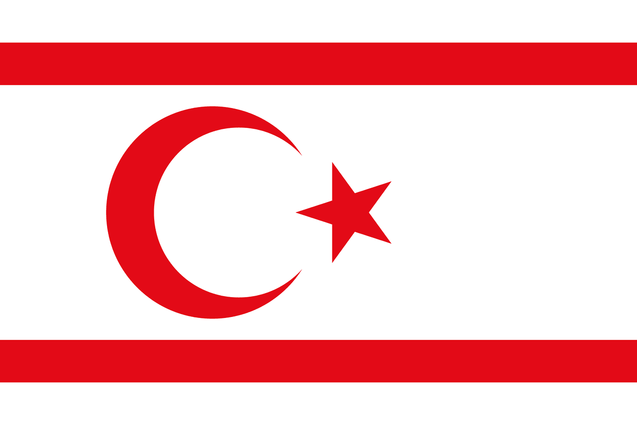 Kuzey Kıbrıs Türk Cumhuriyeti bayrağı
