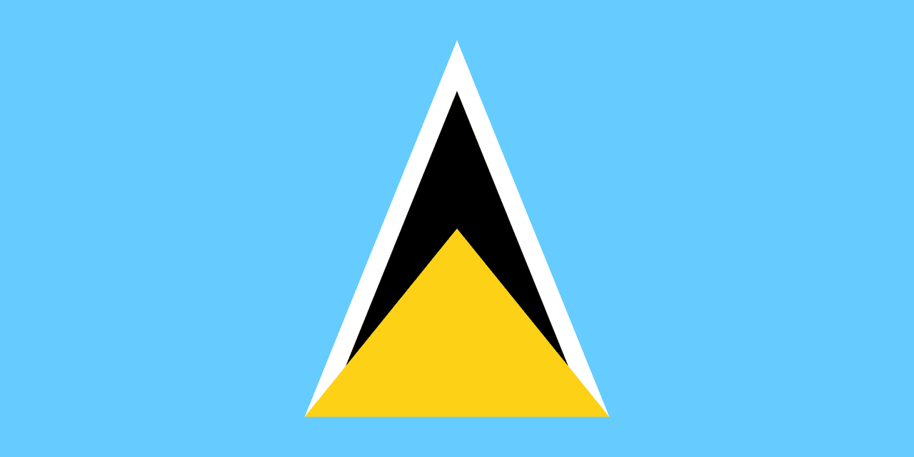 Saint Lucia bayrağı