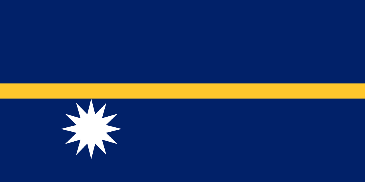 Nauru bayrağı