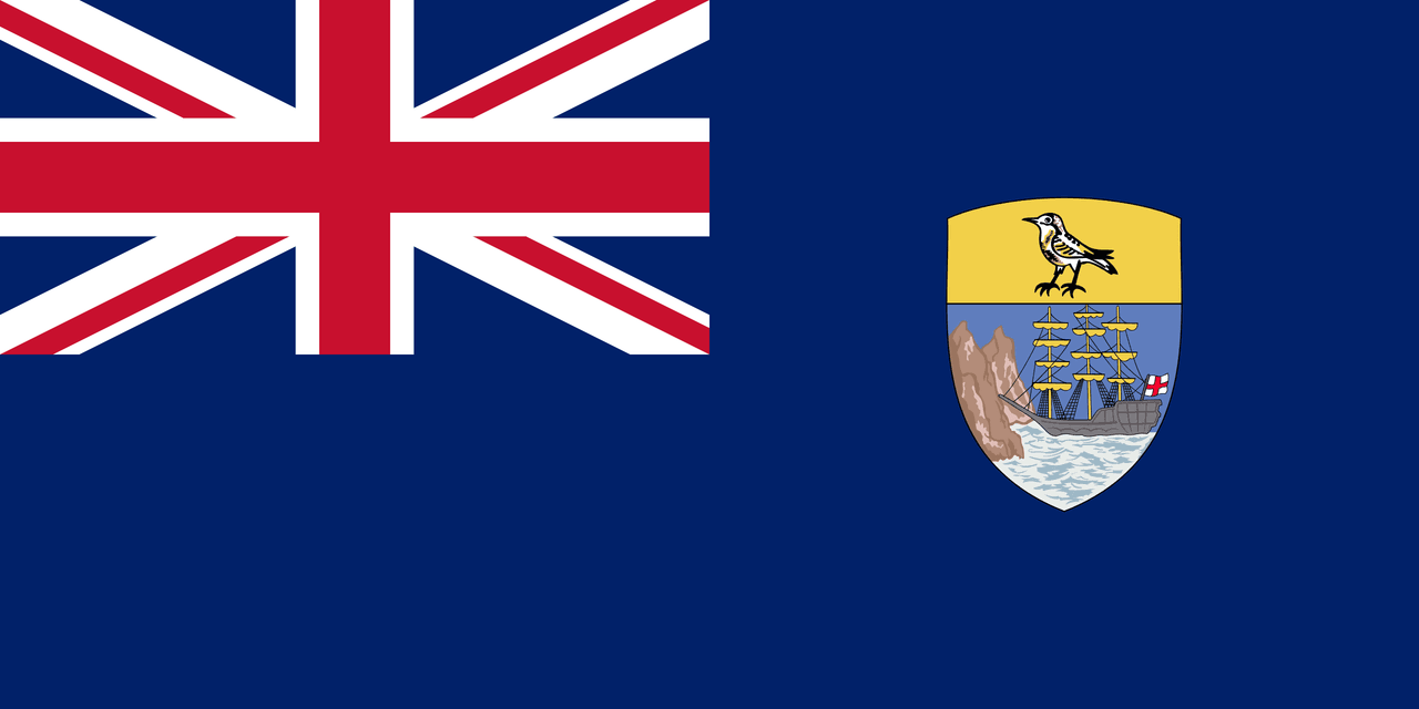 Saint Helena, Ascension ve Tristan da Cunha bayrağı