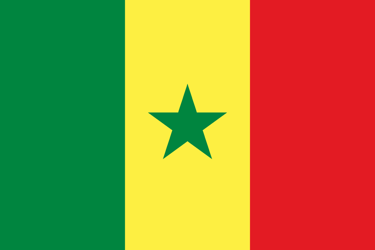 Senegal bayrağı