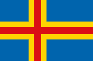 Åland Adaları bayrağı
