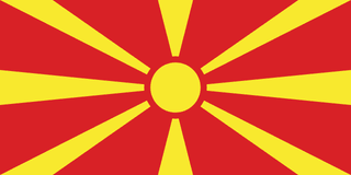 Kuzey Makedonya bayrağı
