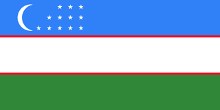 Özbekistan bayrağı