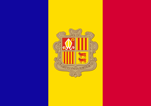 Andorra bayrağı