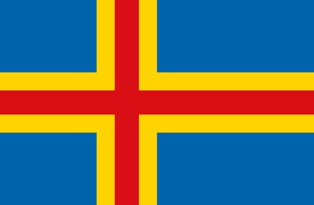 Åland Adaları bayrağı