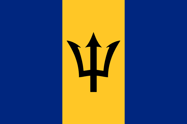 Barbados bayrağı