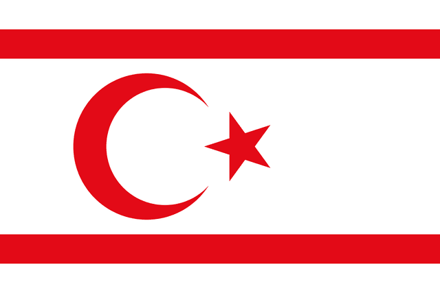 Kuzey Kıbrıs Türk Cumhuriyeti bayrağı