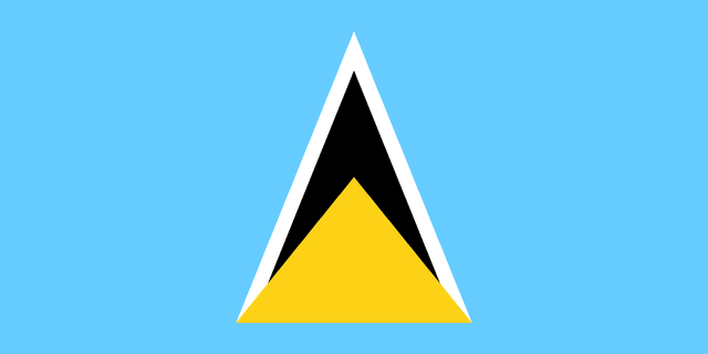 Saint Lucia bayrağı
