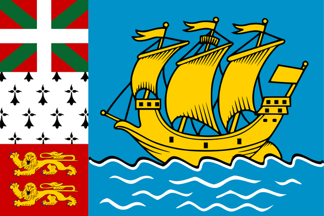 Saint-Pierre ve Miquelon bayrağı