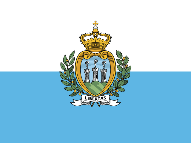 San Marino bayrağı
